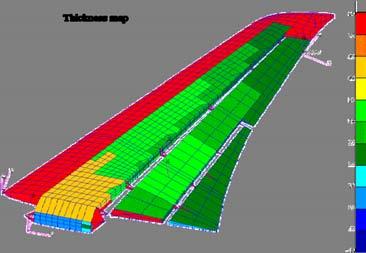 Integrated Project N 516068 NACRE Final Activity Report FP6-2003-Aero-1 2005 2010 Structural and aeroelastic analysis In parallel with the previous activities, Airbus carried out the structure and