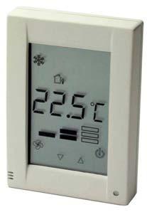 TC40 Touch Series Digital Room Thermostats with Touch Screen LCD Revision Date February 22, 2013 Features Wall-mount Display Control to match any decor Extra large easy-to-read Liquid Crystal Display