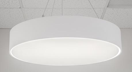 Housing F36 - DIRECT Standard Fina is 100% direct F36U - UPLIGHT Fina with uplight has slots in top of housing to allow for about 7% of indirect light to create glow above fixture Shielding White