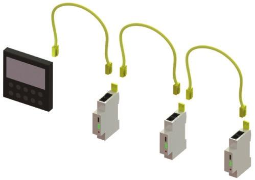 INTELLIGENT MEDIUM POWERBAR impb METERING impb offers advanced metering which allows the user to monitor, integrate and display data center power information via RJ45 Ethernet plug-in connections.