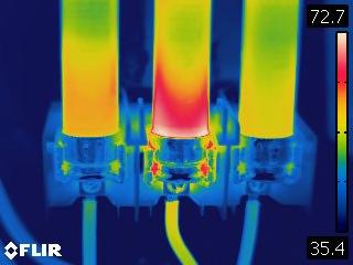 TH # 1 > COMMENTS Abnormal heat is being generated in fuse block component.