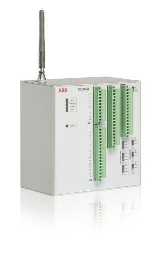Grid Automation REC601/603 - Overview Dedicated control unit with integrated GPRS communication unit REC601 for