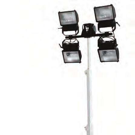 THE VERTICAL REVOLUTION RANGE MT1 A brand new compact lighting tower developed with the specific intent to be easily moved by a single operator.