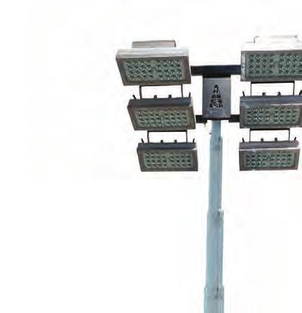 THE VERTICAL REVOLUTION RANGE VT-MINE A mobile lighting tower that thanks to its 6x300W LED high efficiency lamps and special off-road trailer is perfect to be used to illuminate mining sites.