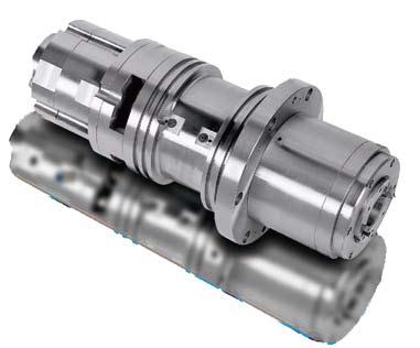 Powerful dual winding AC digital spindle motor provides high torque at low spindle speed and maximizes