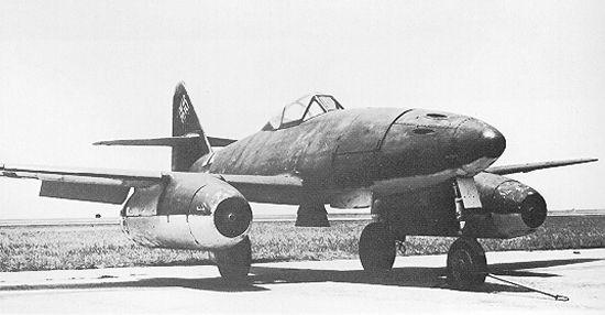 By 1943 - Messerschmitt 262-150 kms/hour faster than any allied plane.