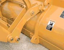 Mechanical or hydraulic quick couplers facilitate speedy tool change for timely job completion.