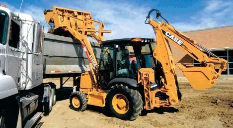 Today, Case is building on our tradition of excellence in loader/backhoe engineering and manufacture with features on the M Series 2 line, such as: Flip-forward hood for fast, easy service