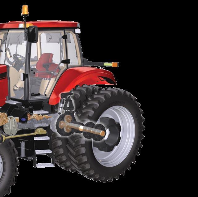 Cab suspension New optional Cab Suspension provides a smooth,