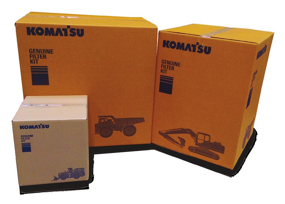 performing Komatsu fuel filters are essential for ensuring clean and uncontaminated fuel to maximise fuel injector and pump life.