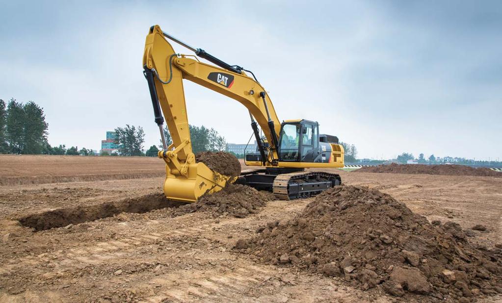 Structures and Undercarriage Strong and durable like you expect from Cat excavators. Main Frame The rugged main frame is built to perform in the toughest applications.