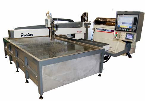 Cantilever type - CNC WaterJet Cutting Machine ProArc innovate and manufacture waterjet cutting machines with KMT new generation Streamline Intensifier from 15Hp to 100Hp.