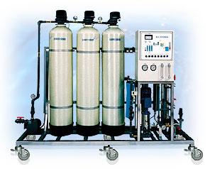 2.Cutting water supply: Industrial RO(Reverse Osmosis) Water filtration System The cutting water will pass the high pressure intensifier fitting valve orifice focusing tube seal etc.