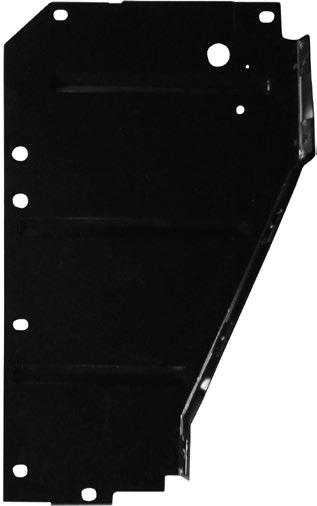 6CYL 57 CS13-56L RADIATOR CORE SUPPORT SIDE