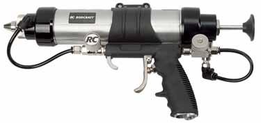 guns. For mere extrusion of material as well as for rough spraying / distribution of