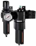 Maintenance Units, Water Separators, Filters, Regulators, Lubricators, Lubricants maintenance units (5 micron) Delivers clean, dry and lubricated air at constant pressure for air tools and other