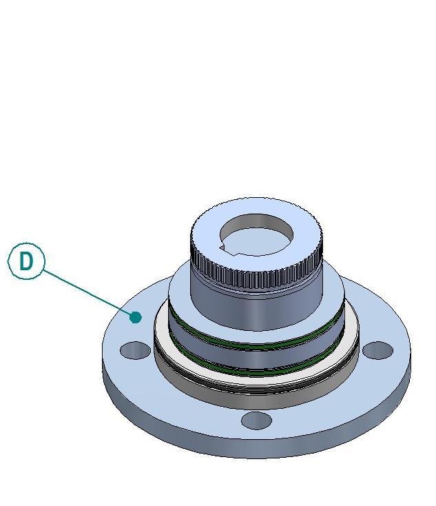 Figure 5 - Sealing f Valve Munting Flange It is recmmended that the machined utput sleeve assembly is assembled nt the valve stem first and then the gearbx lwered nt the utput sleeve assembly.