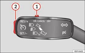 Driver assistance systems use the brake pedal in good time to slow the vehicle.