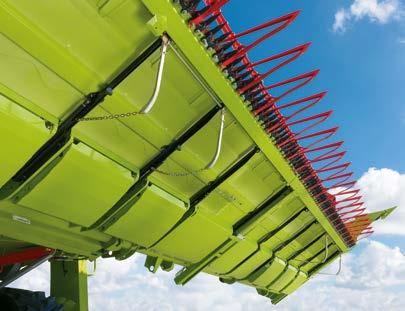 The VARIO cutterbars from CLAAS are designed for the most demanding field conditions.