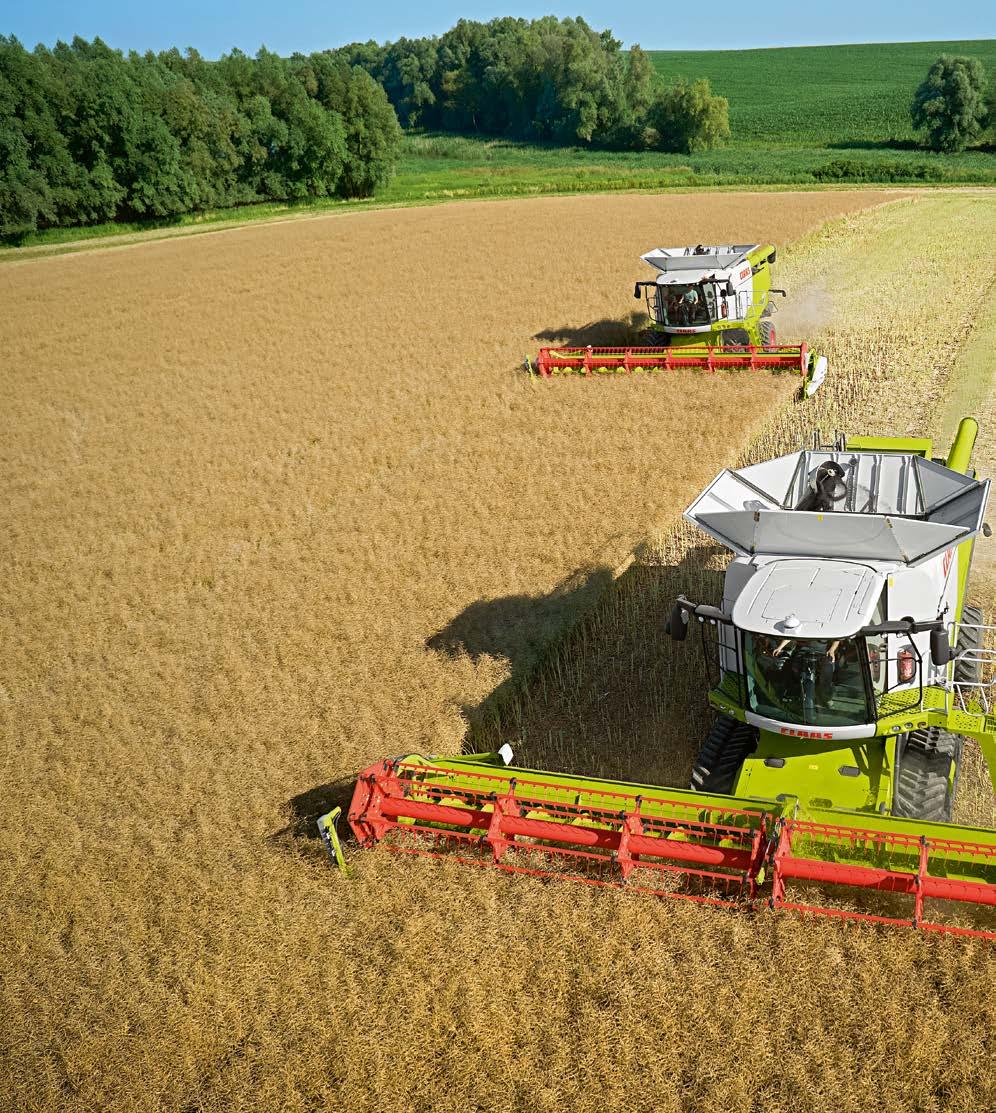 Built on experience. The new LEXION. The new LEXION When real-world requirements and experience are combined with the latest research findings, the result is a machine which impresses on every count.