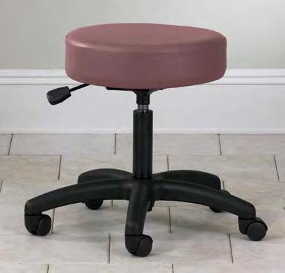 2135-21 16" 19" 24 1 /2" 5-Leg Pneumatic Stool with Backrest Same as 2135 with