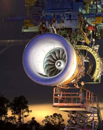 Geared Turbofan Engines Slow CO 2 Increase Cuts the Growth in CO 2 by 1/3 over 10 Years Change Over 10 years 150% Ops Increase Current Fleet 55% 55% GTF Fleet 36% 100% Operations CO2 / Fuel Burn CO2