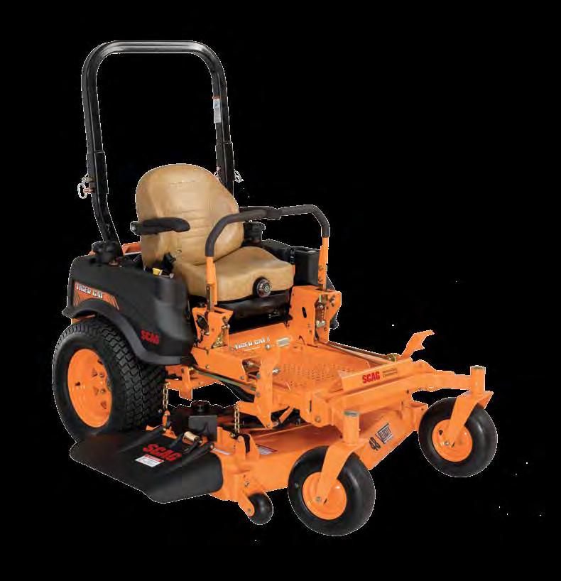 Up to 12 mph forward and 5 mph reverse ground speeds make quick work of tough jobs. Low center of gravity delivers sure footing on a variety of terrain.