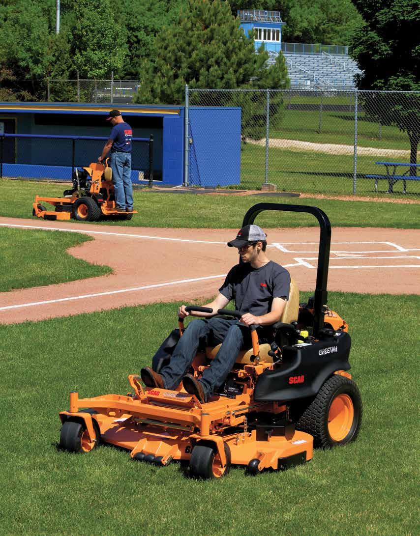 Scag mowers are constructed with durable steel frames, fabricated steel cutter decks and reliable components to keep you in the grass and out of the repair shop.