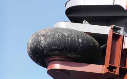 Roller Fenders Features Roller fenders are usually installed to guide ships in restricted spaces like walls of dry docks.