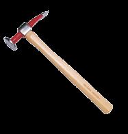 Rubber Covered Handle 15044 PICK & FINISHING HAMMER 325mm 365g Hickory Handle