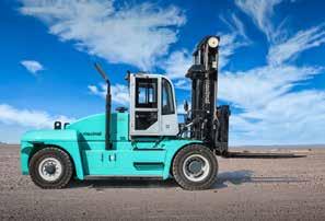 Diesel forklifts: 16-18 TON ENGINE HEAVY DUTY FORKLIFT Technical Parameter Model FD180T-MWK3 Characteristic Power type Diesel Rated capacity kg 18000 Load center mm 1220 Lift height mm 4000 Mast tilt