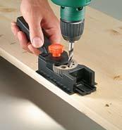 Bosch Accessories 11/12 Drilling Accessories for Rotary Hammers and Drills 113 Doweling accessories Doweling accessories for easy, precise drilling of dowel holes Wooden