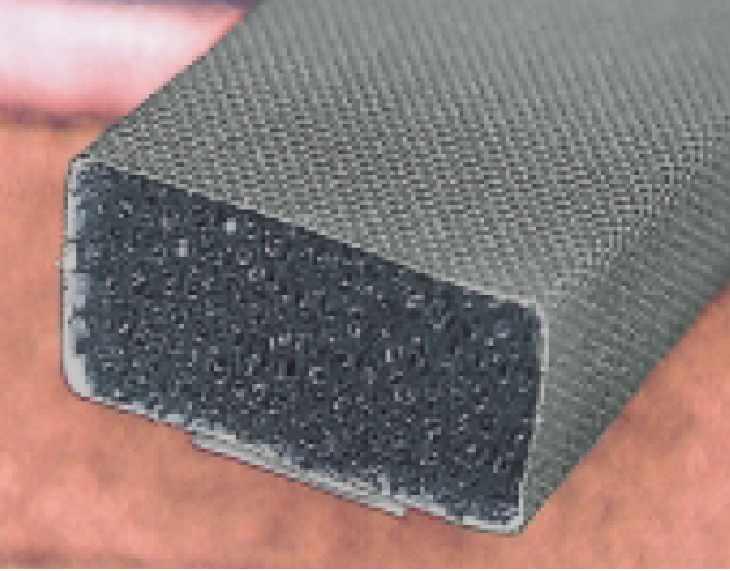 Isobest Shield Foam Gasket Features Structure Isobest Shield foam gasket is made by conductive fabric and polyurethane foam. These gaskets provide a very low surface resistivity of 0.1 /.