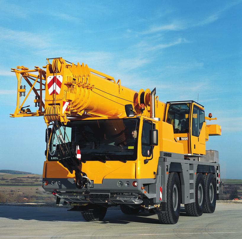 Mobile crane Product advantages LTM 1055-3.1 Max. lifting capacity: 55 t Max.