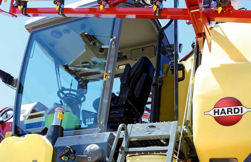 Entering rows, spraying and maintaining accurate boom height has never been easier.