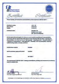 uk Limited 10 year Warranty CERTIFIED Since the company s policy is one of continuous improvement of