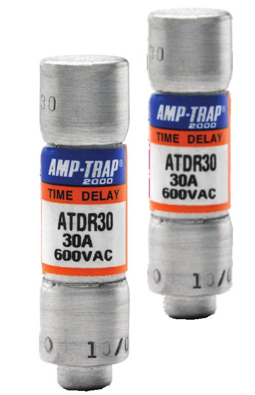 TDR Time-delay/Class CC The best protection for today s small motors mp-trap 2000 TDR small-dimension fuses can provide IEC Type 2 No Damage protection to your facility s increasingly sensitive