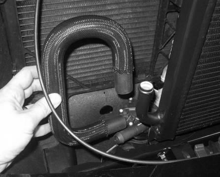 Install one (1) ¾ constant tension clamp (CT19x12-BO) onto either end of the I/C Pump to LTR hose (1113-FFLTR8K236).