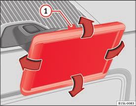Vehicle care and maintenance 229 SEAT Portable System* The gradient and the angle of vision can be set by moving the navigator to the required position Fig. 125.