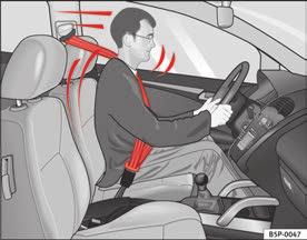 Ensuring you are correctly and safely seated 61 It is also important for the rear passengers to wear seat belts properly, as they could otherwise be thrown forward violently in an accident.