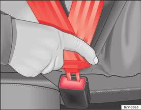 62 Ensuring you are correctly and safely seated Checklist (Continued) Never remove, modify or repair the seat belt or belt fastening mechanisms.