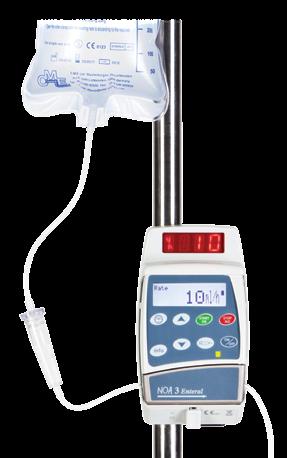 NOA 3 The Care you Require The NOA 3 TM enteral feeding pump is designed to control application of enteral nutrition.