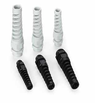 Cable Glands, Cord Grips, Strain Relief Fittings Nylon Cable Glands Material: Polyamide PA6.