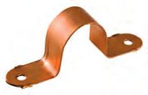 Plumbing Specialties TWO HOLE TUBE STRAPS Solid copper or copper clad, Made in Canada Shipped in polybags with 2 nails per strap 3214-103 Solid Copper 1 2" 100 1000 3214-104 Solid Copper 3 4" 100 500