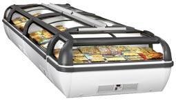 3 CU FT 4 (3 large, 1 small) 940 x 2000 x 880 1510 VISION 200 S White with Sliding Lid -18º to -22ºC 18.