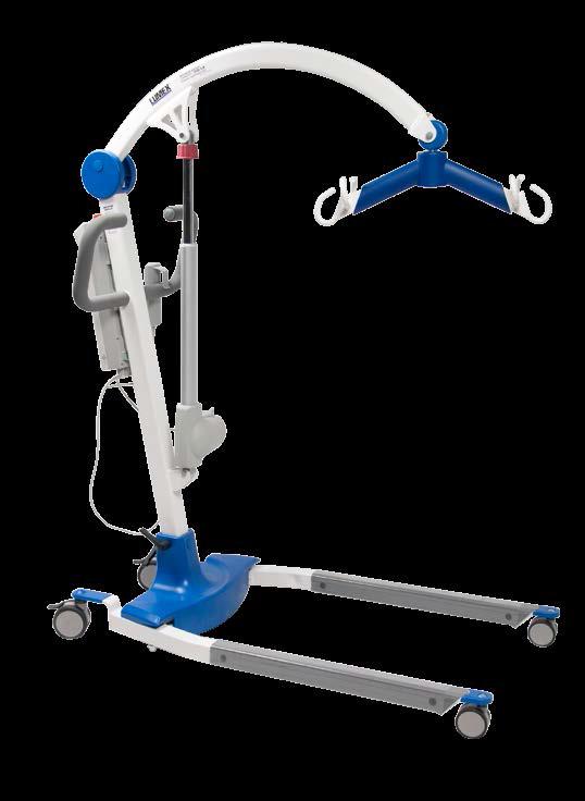 5" Six point spreader bar with 360º rotation accommodates 2-, 4-, or 6-point slings