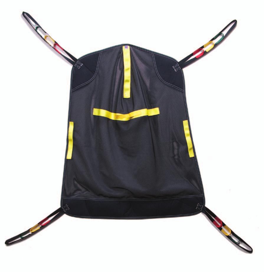 Full- Mesh Sling Full- Mesh Sling Quick draining/drying mesh fabric offers full head and neck support For use