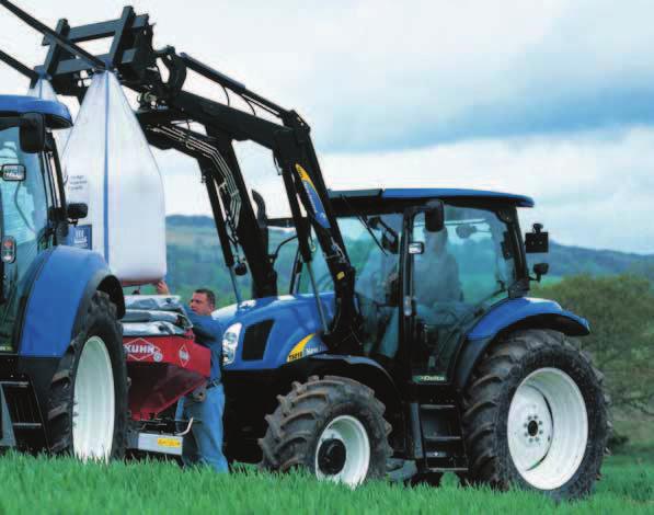 T6000 DELTA. THE PERFECT BLEND OF THE MODERN AND THE AFFORDABLE. 2 New Holland 101 to 126hp(CV) T6000 Delta tractors are specified to meet the demands of livestock and mixed farming operations.