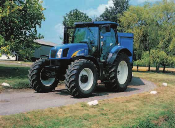 A PERFECT COMBINATION OF POWER, PERFORMANCE AND TRACTION. Series T6000 Delta tractors can be powered by a choice of four or six-cylinder engines.