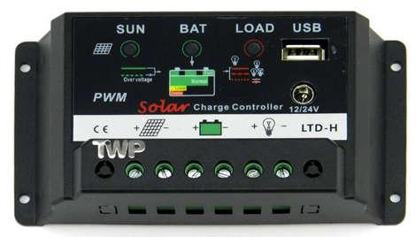 SOLAR CHARGE CONTROLLER Model LTD1210H LTD1220H LTD1230H Rated Current 10A 20A 30A Short-circuit current protection: 35A System voltage: 12V/24V self-adaptive USB